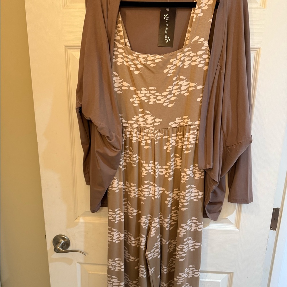 Stylish Tan Jumpsuit